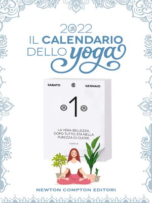 cover image of Il calendario dello yoga 2022